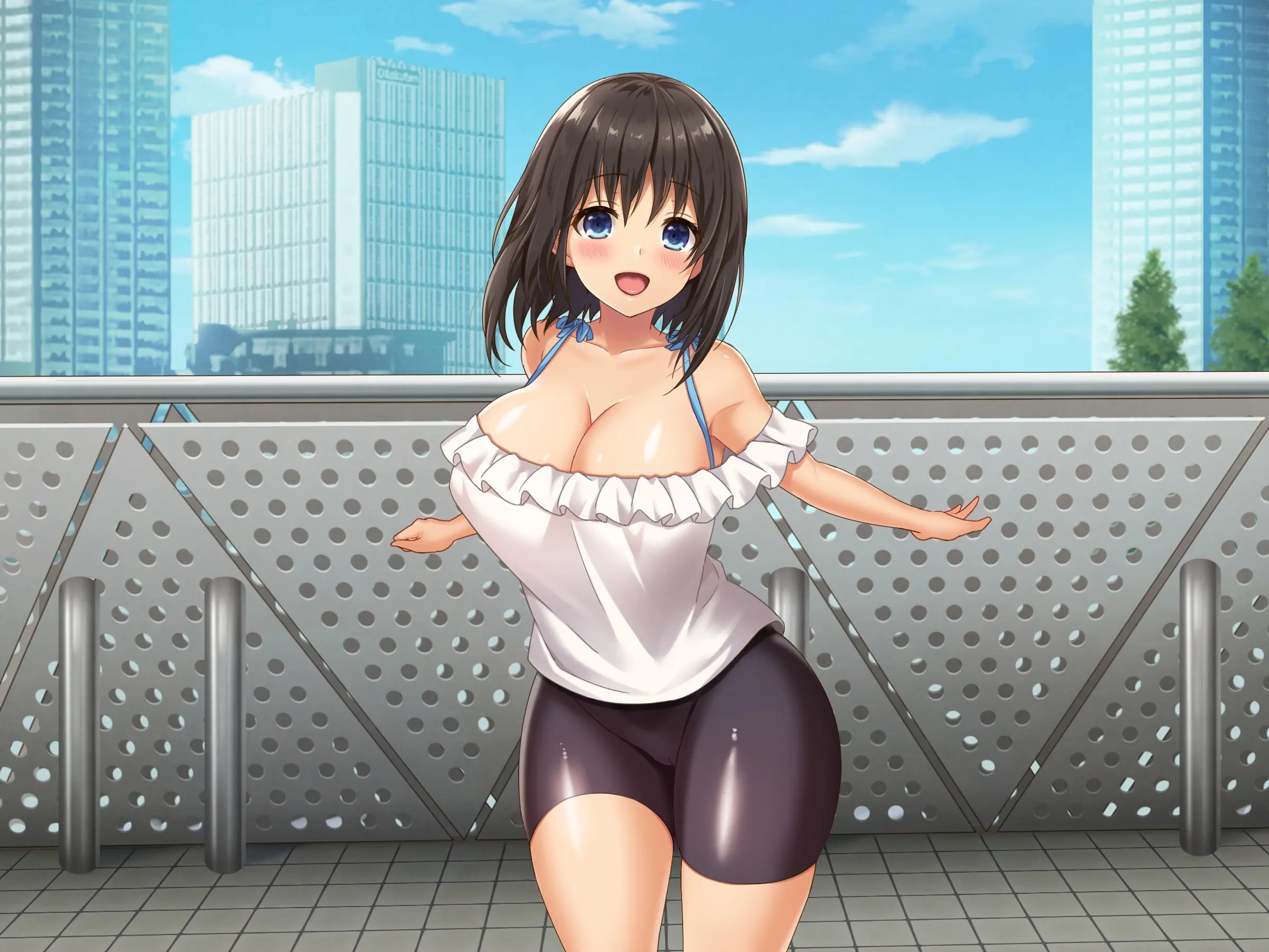 Kyonyuu Inaka Musume To Sugosu Ecchi Na Natsuyasumi 2 ~Tokai Hen~ | 거유시골처녀와 함께 음란한 여름방학2～도시편～